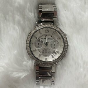 Silver Micheal Kors Watch